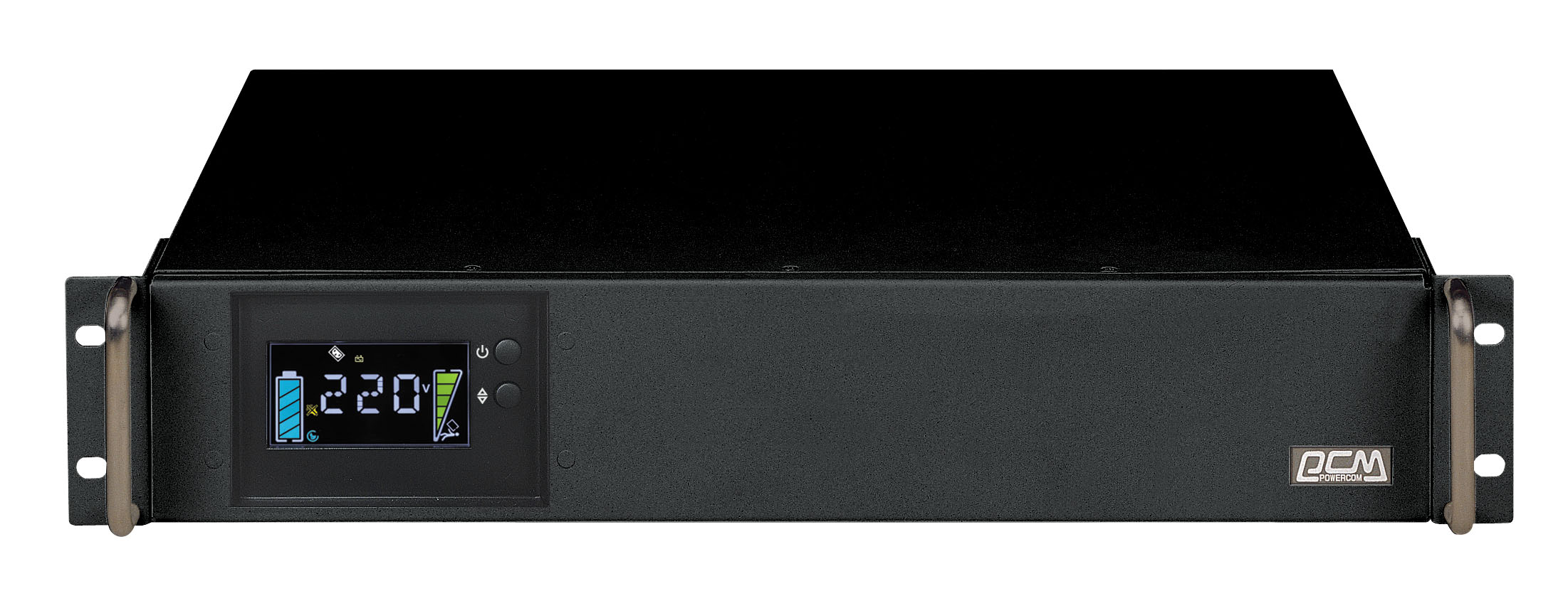 ИБП PowerCom King Pro RM KIN-2200AP LCD, 2200VA (8xIEC C13)