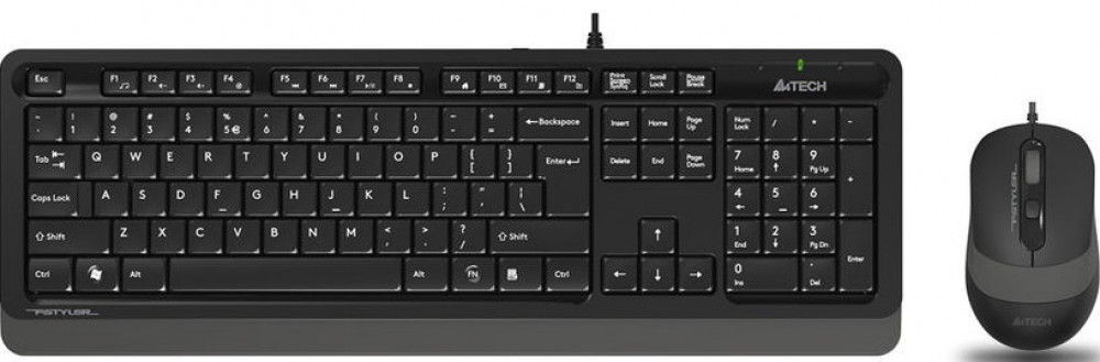 Набор A4Tech FStyler F1010, черный-серый