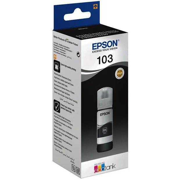 Контейнер Epson 103, черный C13T00S14A