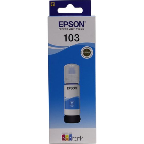 Контейнер Epson 103C, голубой C13T00S24A