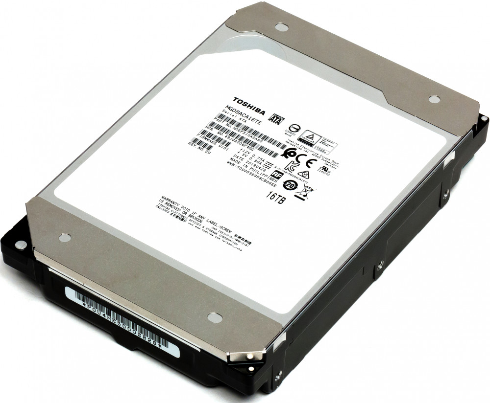 16Tb Toshiba MG08ACA16TE, 7200rpm, 3.5", SATA III, 512Mb