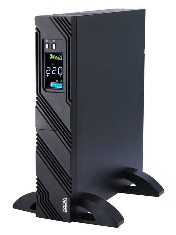 ИБП PowerCom Smart King Pro+ SPR-2000 LCD, 2000VA (8xIEC C13 + 1xIEC C19)