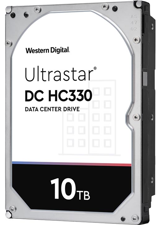 10Tb WD DC HC330 WUS721010ALE6L4, 7200rpm, 3.5", SATA III, 256Mb