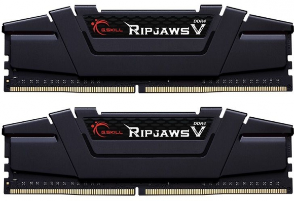 Оперативная память 64Gb G.Skill Ripjaws V Black F4-3600C18D-64GVK, DDR IV, PC-28800, 3600MHz, kit 2x32Gb