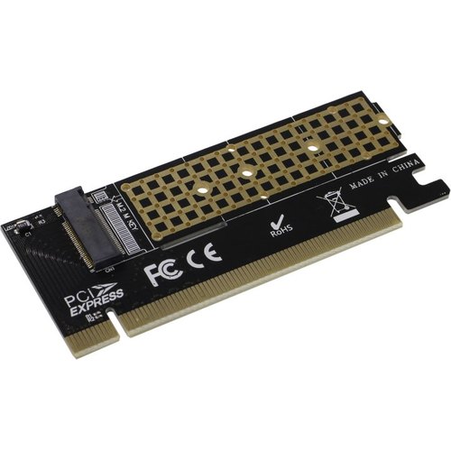 Переходник M.2 M Key - PCI-Ex16, ExeGate EXE-529 EX283709RUS