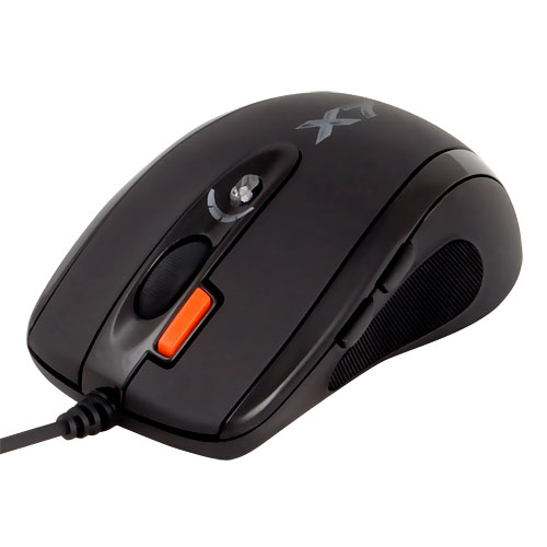 Мышь A4Tech X-710MK, USB, черный