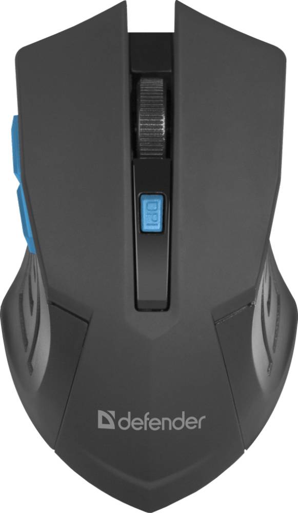 Мышь Defender Accura MM-275 чёрный-синий 52275