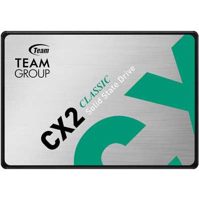 512Gb SSD Team CX2 T253X6512G0C101, 2.5", (530/470), SATA III