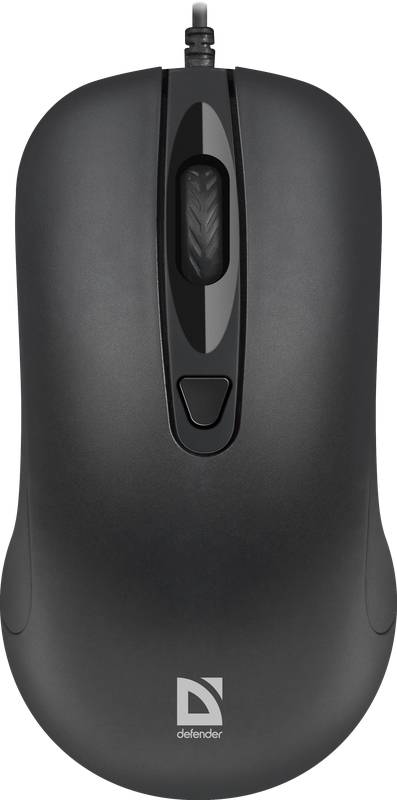 Мышь Defender Classic MB-230 (4 кнопки) черный 52231