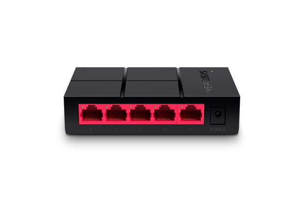 Коммутатор Mercusys MS105G, 5xLAN 1Gbps