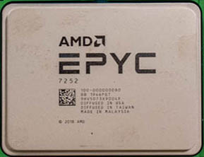 Процессор AMD EPYC 7252, 3.1GHz, SP3, 8 cores, OEM