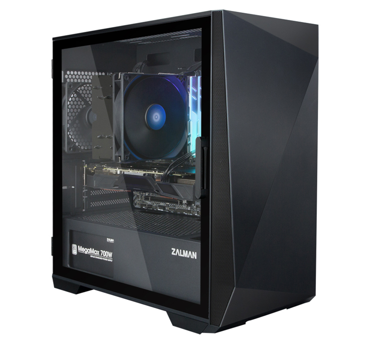 Корпус Zalman Z1 Iceberg Black, без БП, mATX
