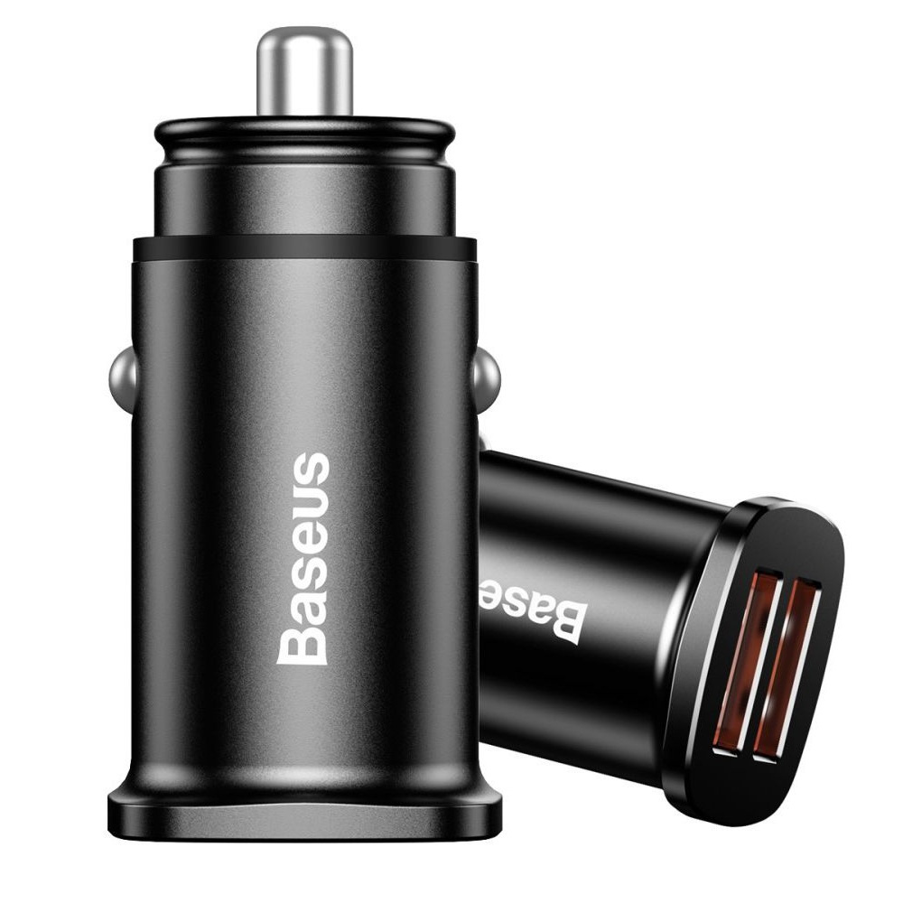 АЗУ Baseus CCALL-DS01, 30W, 2xUSB, черный