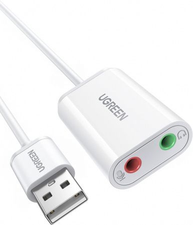 Звуковая карта Ugreen US205 (30143), USB