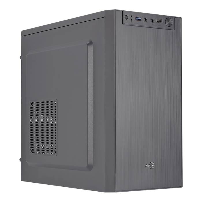 Корпус AeroCool Cs-108-S-BK-v1, без БП, mATX