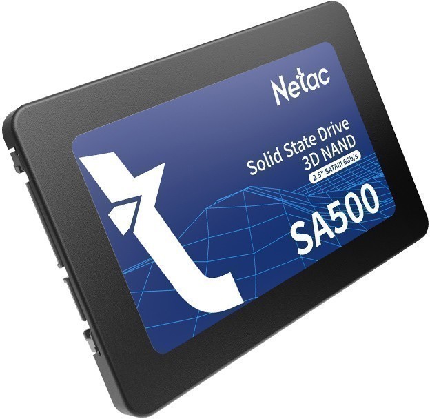 480Gb SSD Netac SA500 NT01SA500-480-S3X, 2.5", (520/450), SATA III