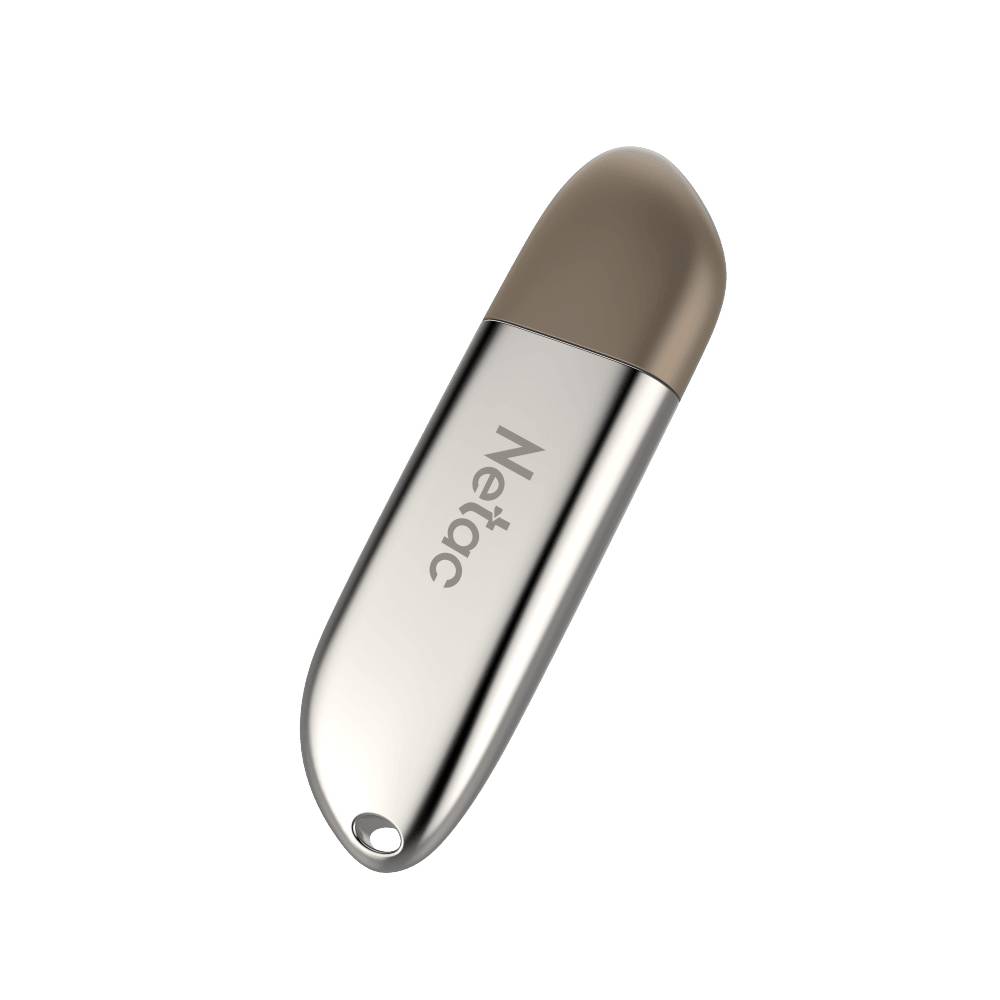 128Gb Netac U352 NT03U352N-128G-20PN, USB2.0, серебристый
