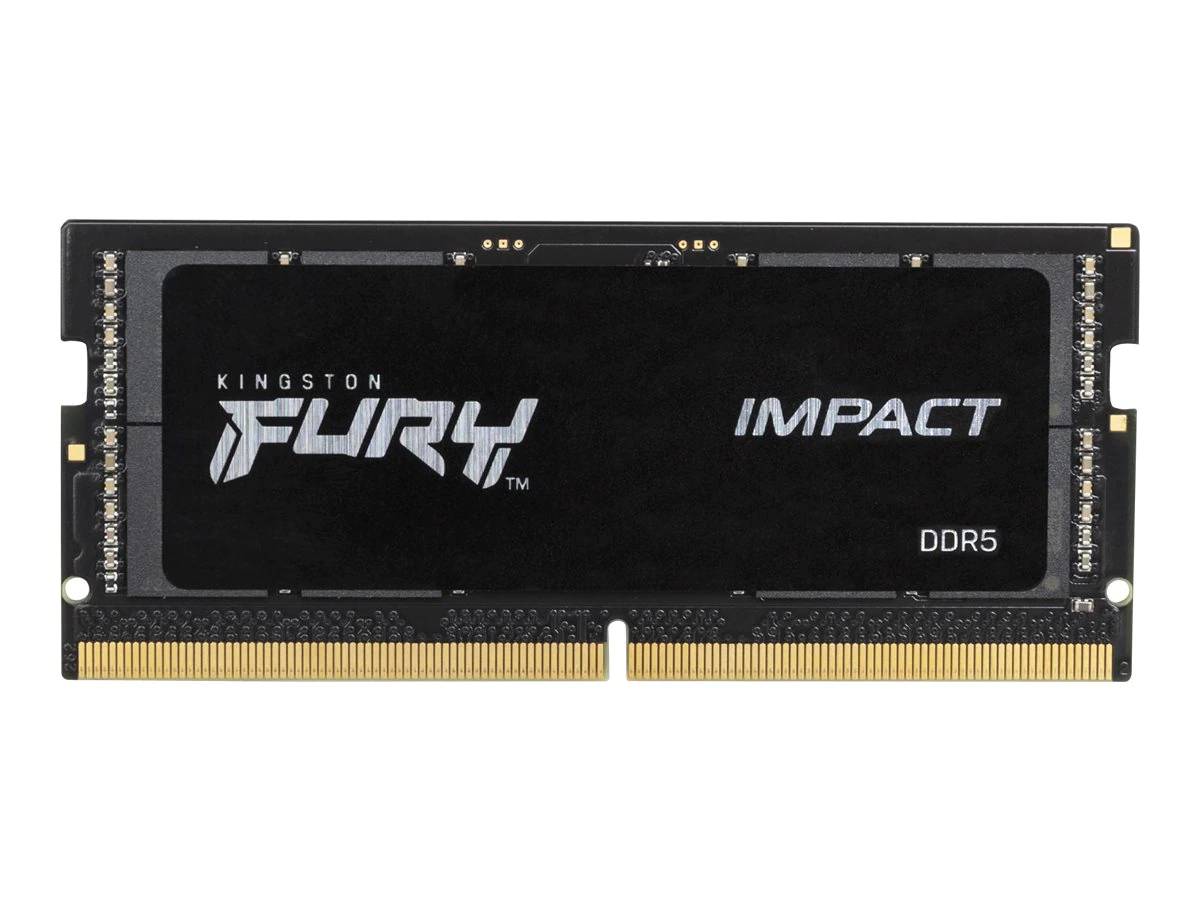 Оперативная память для ноутбука 16Gb Kingston FURY Impact KF548S38IB-16, SODIMM DDR V, PC-38400, 4800MHz