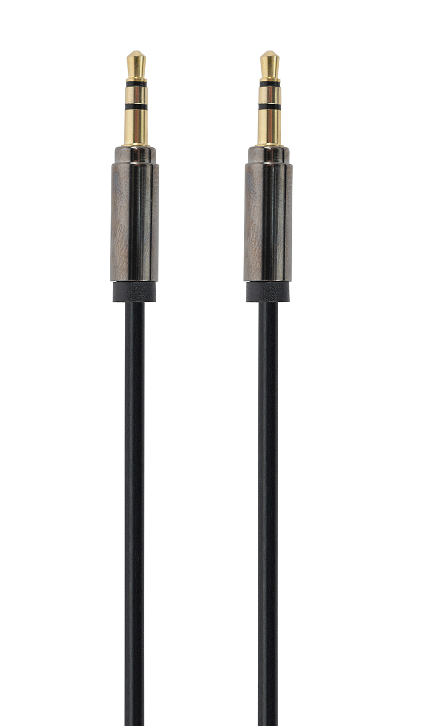 Кабель Jack3.5 (M) - Jack3.5 (M) Gembird/Cablexpert CCAP-444-0.75M, 0.75м, черный