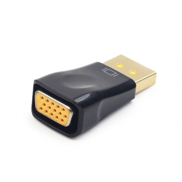 Переходник DP (M) - VGA (F) Gembird/Cablexpert A-DPM-VGAF-01, черный