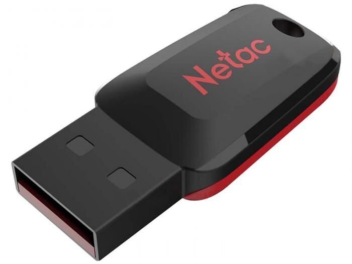 8Gb Netac U197 NT03U197N-008G-20BK, USB2.0, Black
