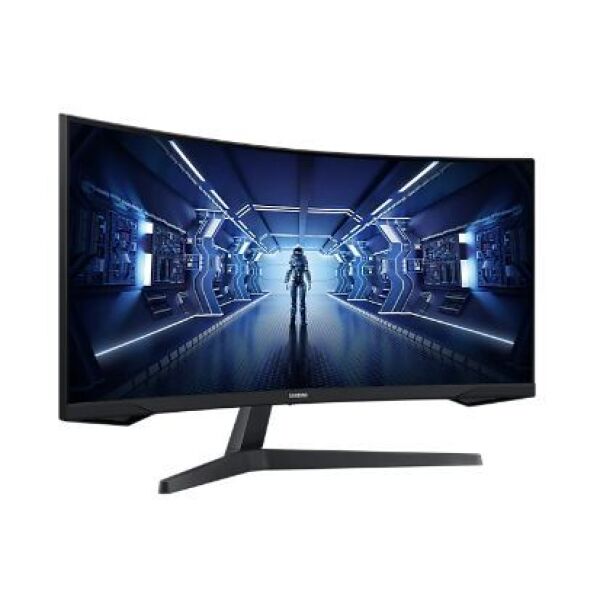 Монитор 34" Samsung C34G55TWWI, 3440x1440, VA, 165Hz (HDMI, DP)