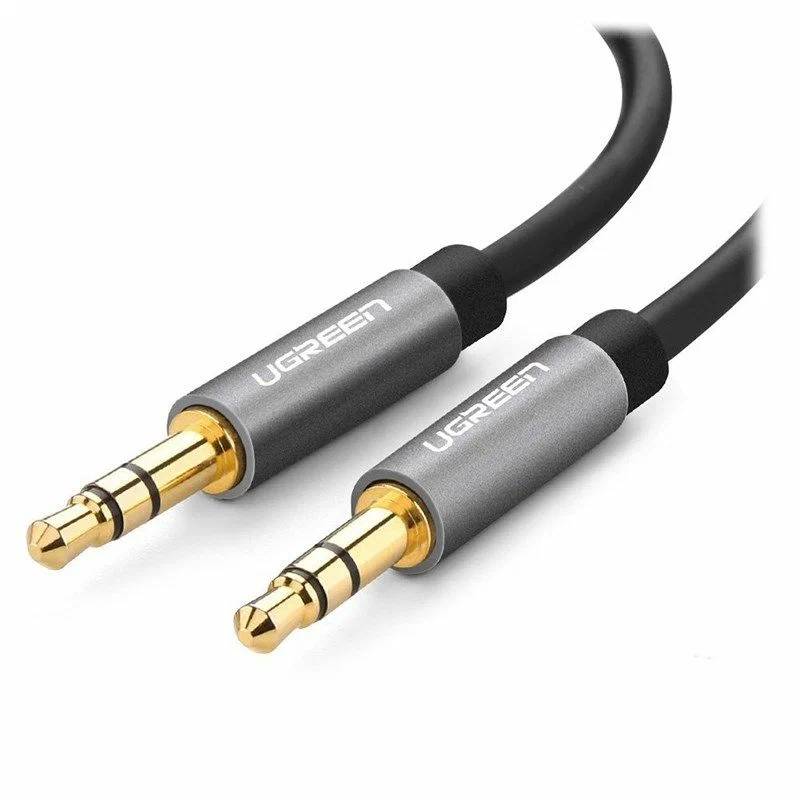 Кабель Jack3.5 (M) - Jack3.5 (M), Ugreen AV119 10734, 1.5м, черный