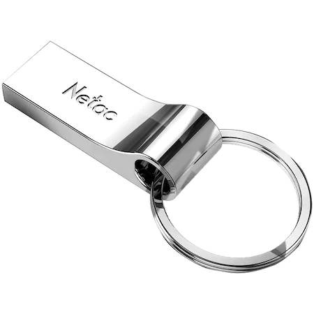 8Gb Netac U275 NT03U275N-008G-20SL, USB2.0, Silver