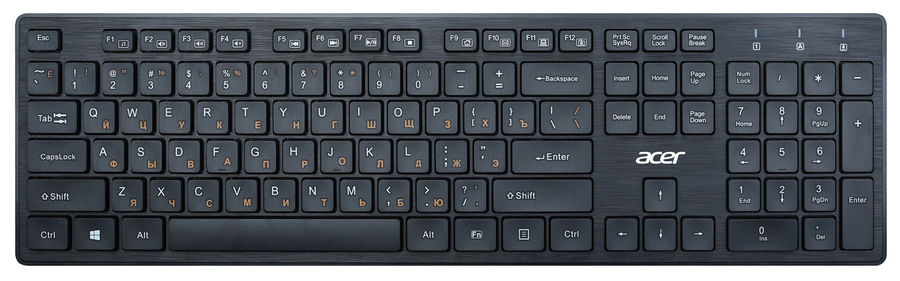 Клавиатура Acer OKW122 ZL.KBDEE.00C, черный