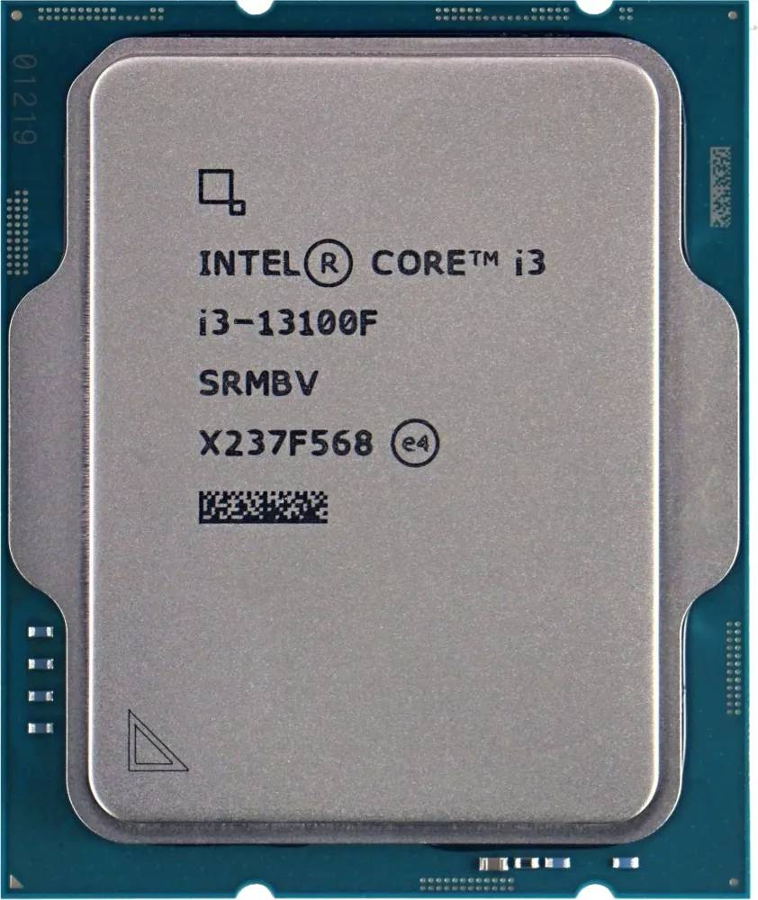Процессор Intel Core i3-13100F, 3.4GHz, LGA1700, 4 cores, OEM