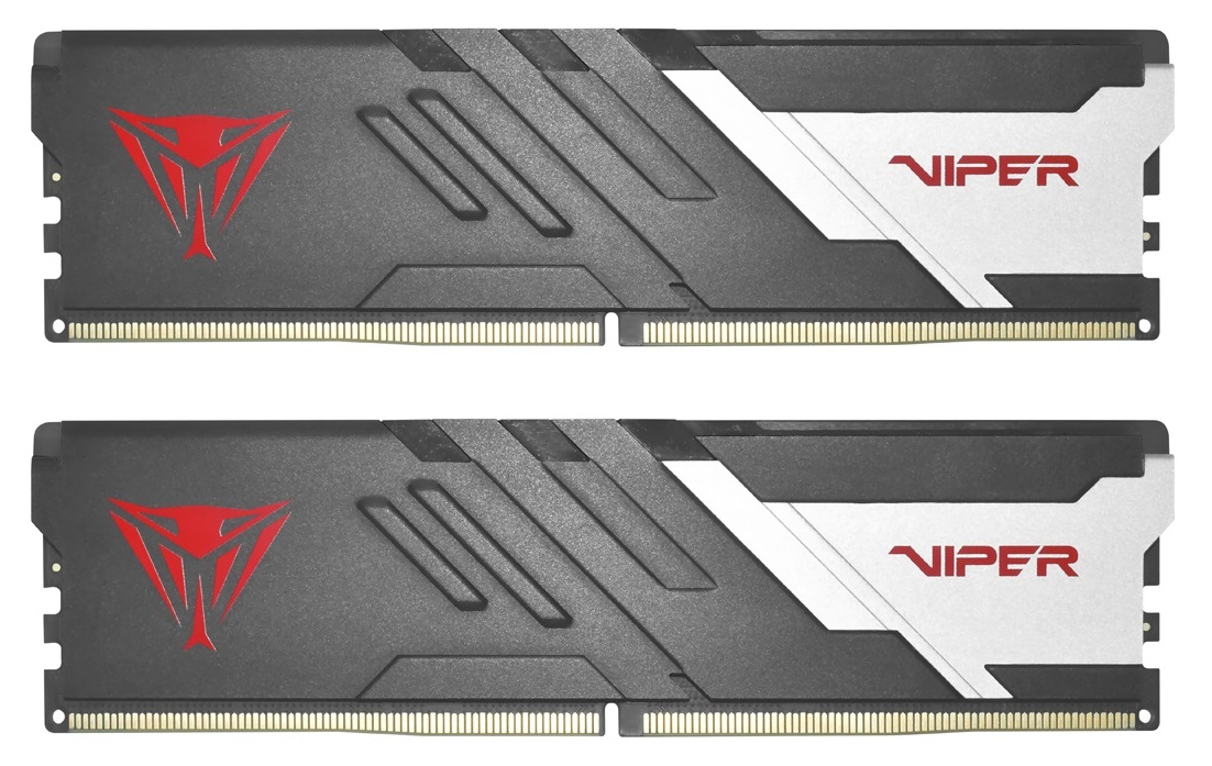 Оперативная память 32Gb Patriot Viper Venom Black PVV532G640C32K, DDR V, PC-51200, 6400MHz, kit 2x16Gb