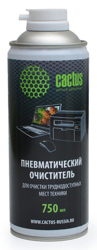 Баллон со сжатым воздухом Cactus CS-AIR750, 750ml