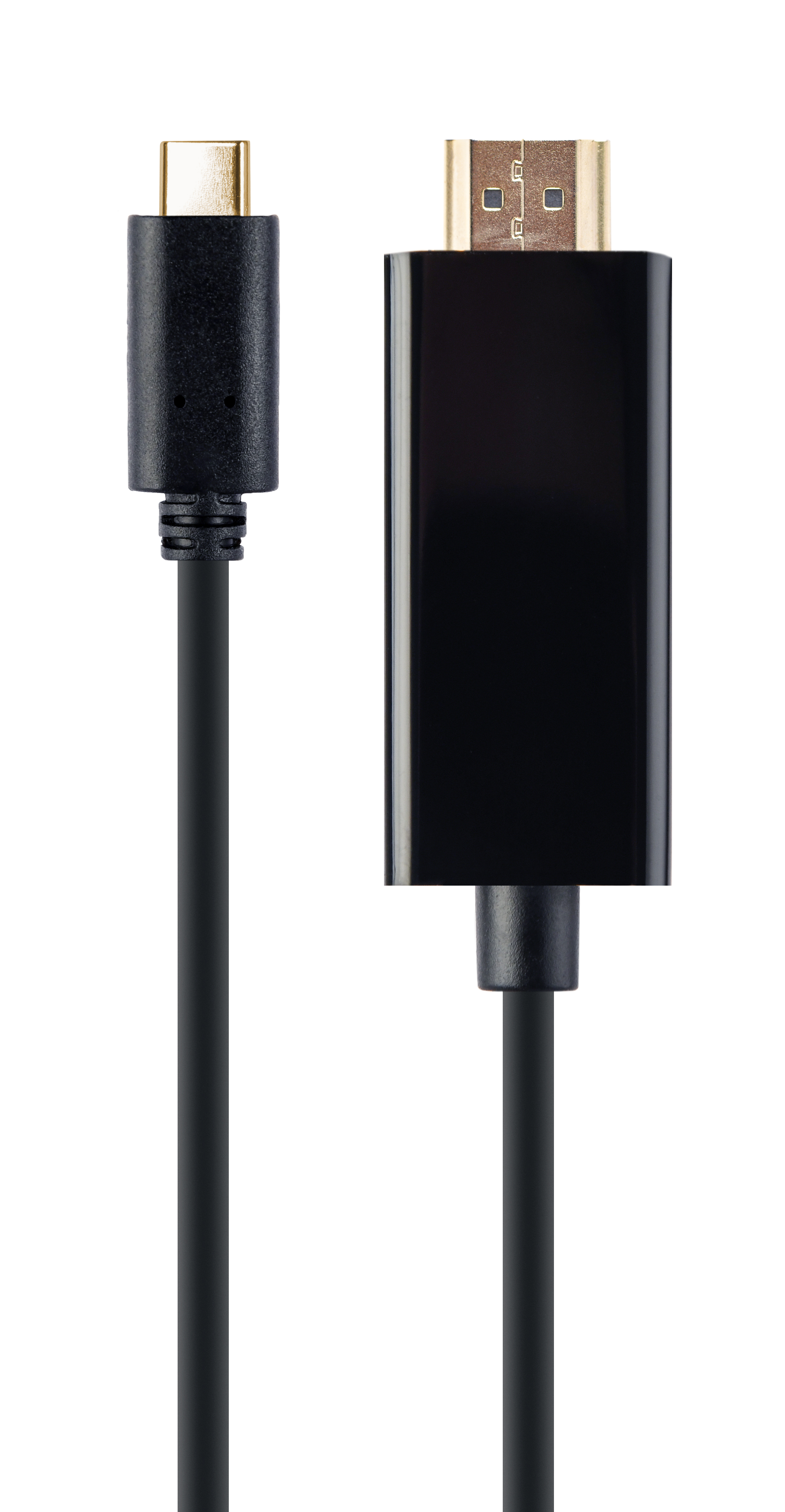 Кабель USB Type-C (M) - HDMI (19M), 2м, Gembird/Cablexpert A-CM-HDMIM-02, черный