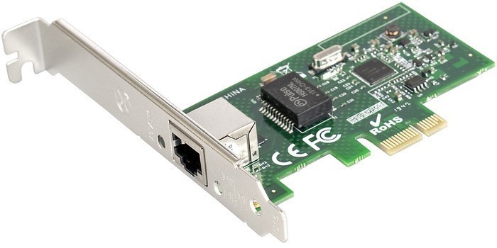Сетевая карта ExeGate EXE-i210AT EX283723RUS, 1Gbps, PCI-Ex1