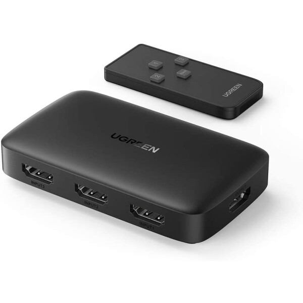 Переключатель HDMI Ugreen CM332 80125, 3in - 1out
