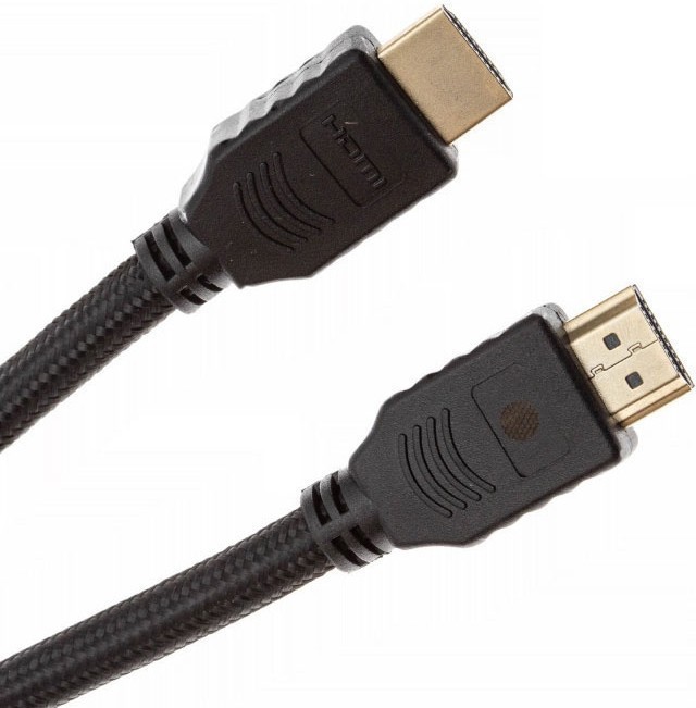 Кабель HDMI (19M) - HDMI (19M), 1м, Cactus CS-HDMI.1.4-1