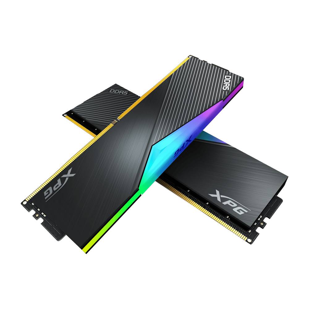 Оперативная память 32Gb AData XPG Lancer RGB Black AX5U7200C3416G-DCLARBK, DDR V, PC-57600, 7200MHz, kit 2x16Gb