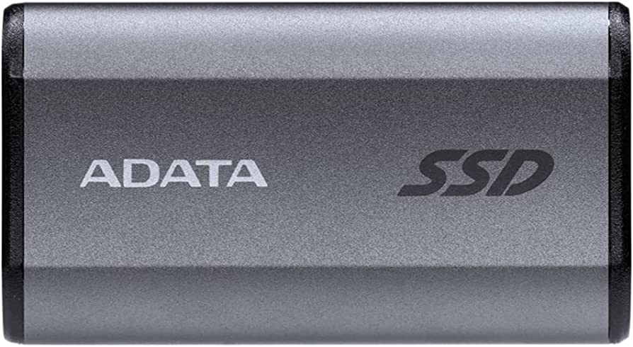 Внешний SSD 1Tb AData Elite SE880 AELI-SE880-1TCGY, USB Type-C, Grey