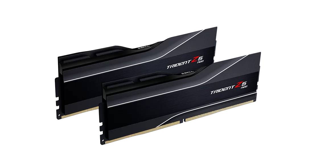 Оперативная память 32Gb G.Skill Trident Z5 Neo Black F5-6000J3038F16GX2-TZ5N, DDR V, PC-48000, 6000MHz, kit 2x16Gb