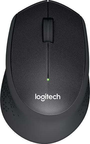 Мышь Logitech M330 Silent Plus, USB, черный, 910-004924