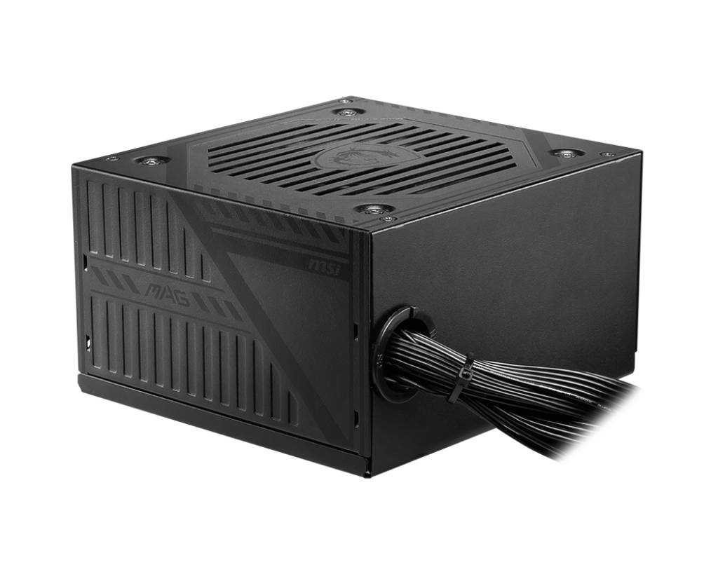 Блок питания 600Вт, MSI MAG A600DN, 80 Plus Standard, APFC, ATX