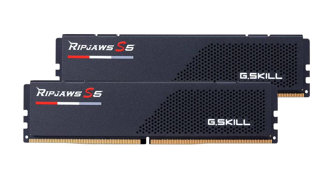 Оперативная память 64Gb G.Skill Ripjaws S5 Black F5-6800J3445G32GX2-RS5K, DDR V, PC-54400, 6800MHz, kit 2x32Gb