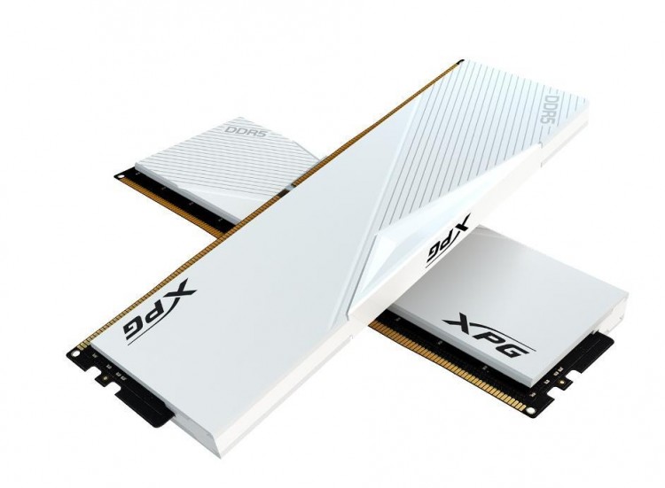 Оперативная память 32Gb AData XPG Lancer White AX5U6400C3216G-DCLAWH, DDR V, PC-51200, 6400MHz, kit 2x16Gb