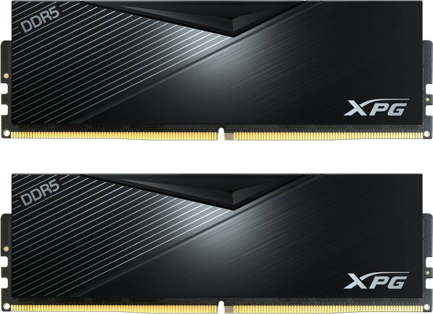 Оперативная память 32Gb AData XPG Lancer Black AX5U6400C3216G-DCLABK, DDR V, PC-51200, 6400MHz, kit 2x16Gb