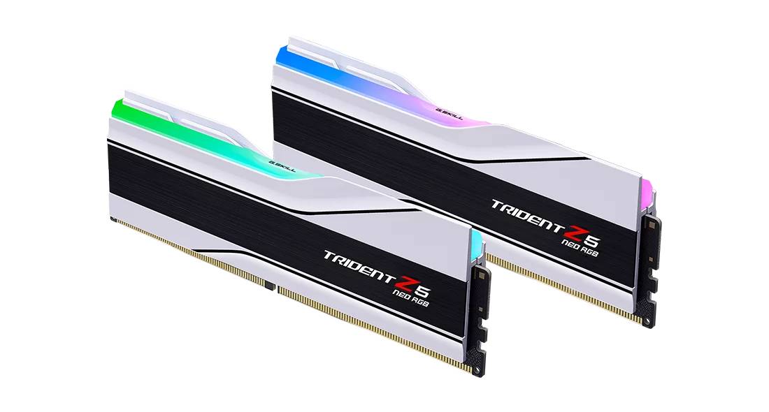 Оперативная память 64Gb G.Skill Trident Z5 Neo RGB F5-6000J3036G32GX2-TZ5NRW, DDR V, PC-48000, 6000MHz, kit 2x32Gb