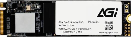 512Gb SSD AGI AI218 AGI512GIMAI298, (2300/1450), NVMe M.2