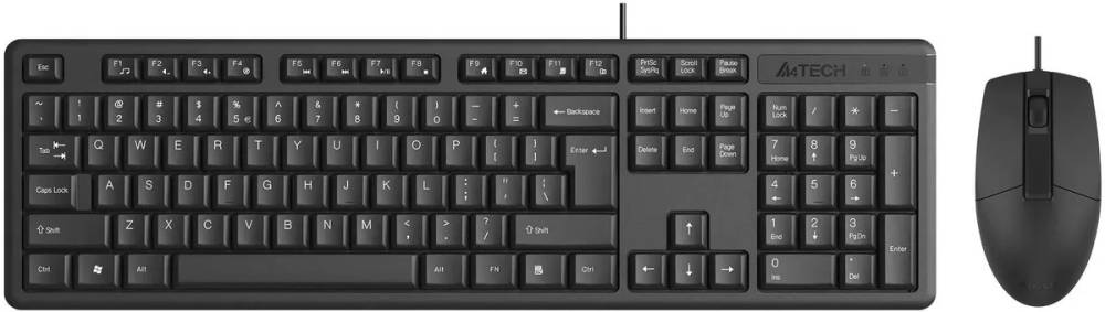 Набор A4Tech KR-3330S, USB, черный