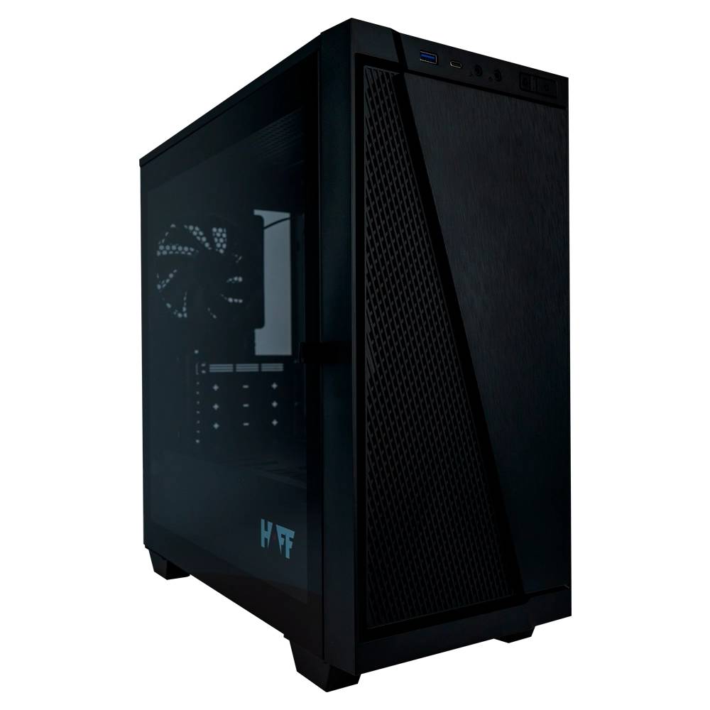 Корпус HAFF Bind, черный, без БП, mATX
