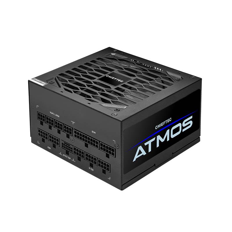 Блок питания 850Вт, Chieftec Atmos CPX-850FC, 80 Plus Gold, APFC, ATX