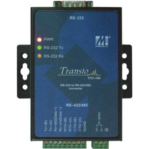 Преобразователь RS-232 - RS-422/485, Moxa TCC-100I